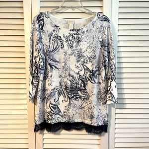 Chicos tunic top size 1